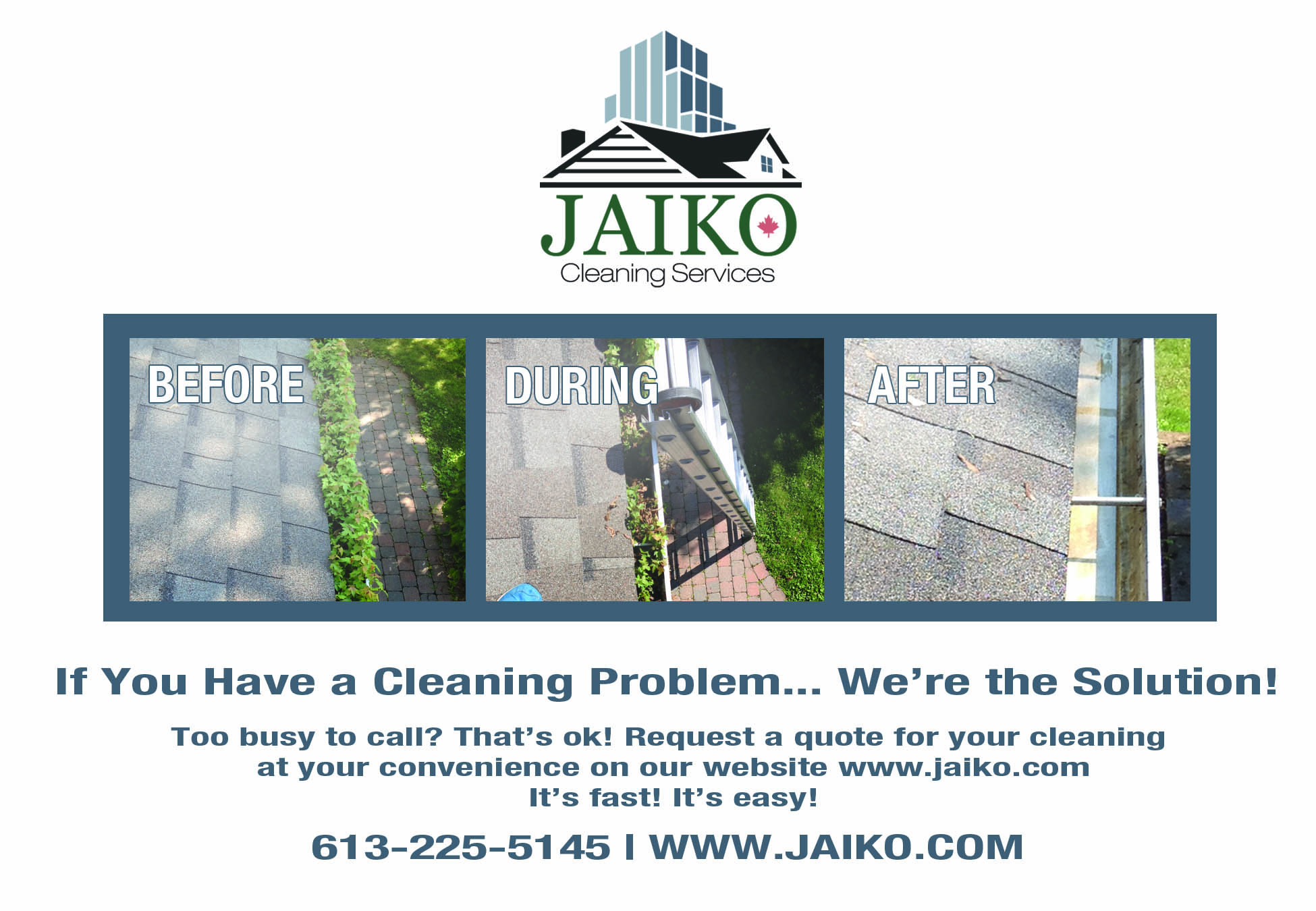 gutter cleaning ad fall 2015